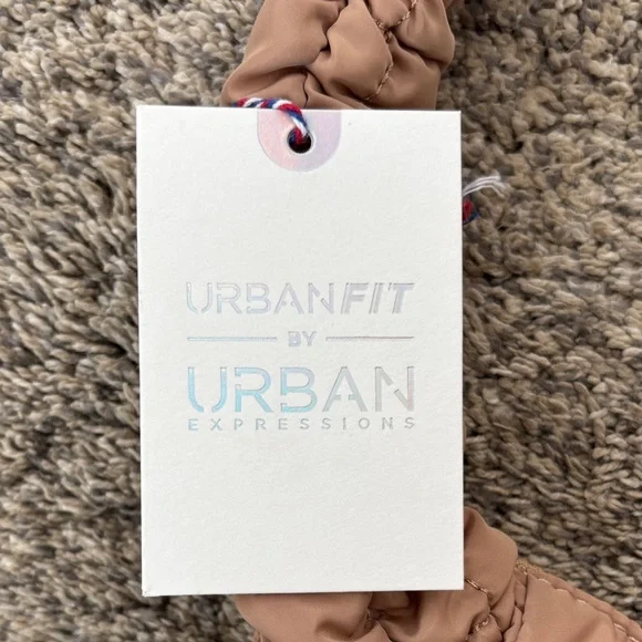 Urban Expressions Quilted Tan Women's Urban Fit Bag - Picture 2 of 11